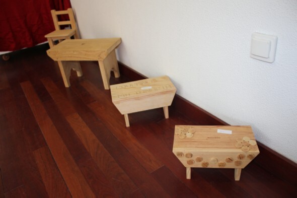 Miniaturas em madeira 4